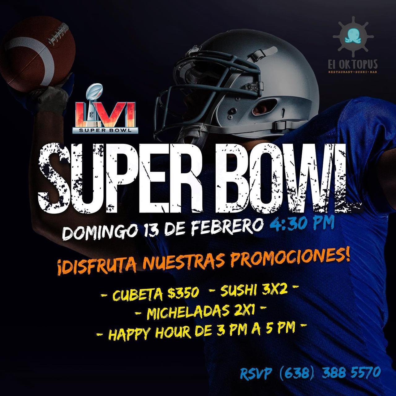 El-Oktopus-Super-Bowl Super Bowl Promos at El Oktopus