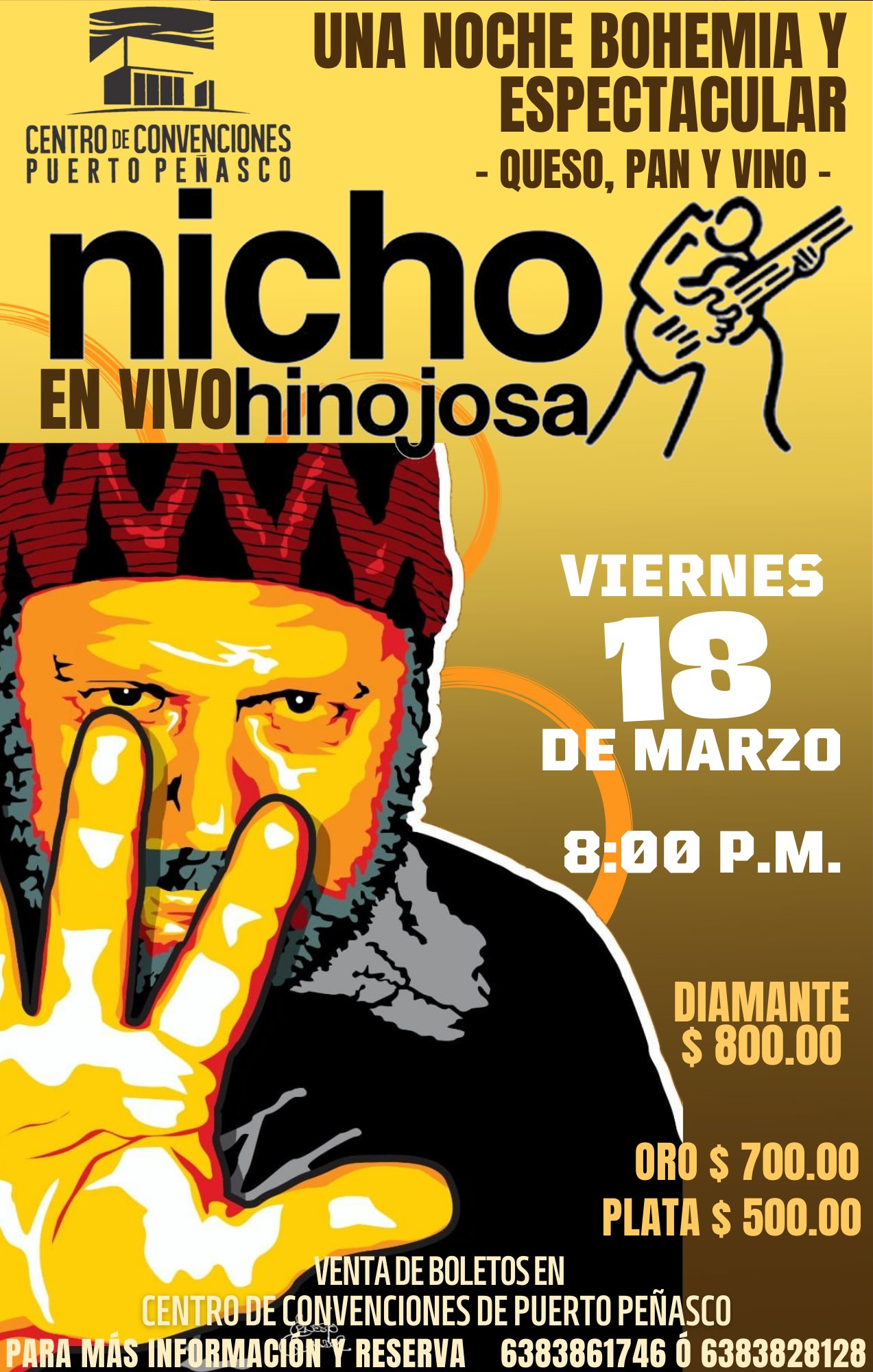 Nicho-Hinojosa-Marzo-22-Centro-Convenciones Nicho Hinojosa en el Centro de Convenciones de Puerto Peñasco