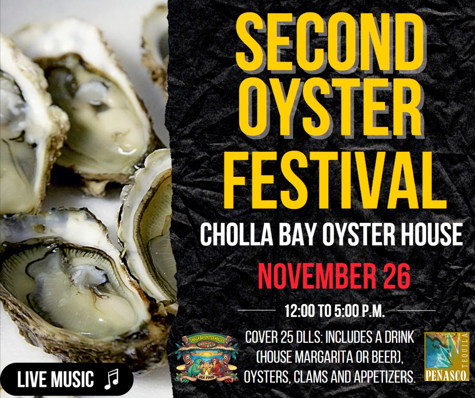 Cholla-Bay-Oyster-House-Second-Oyster-Festival-22 Thanksgiving 2022 in Rocky Point