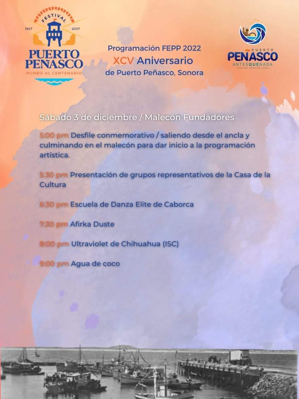 Programa-3-Diciembre-Penasco-Centenario Peñasco Rumbo al Centenario Programa 3 de Diciembre