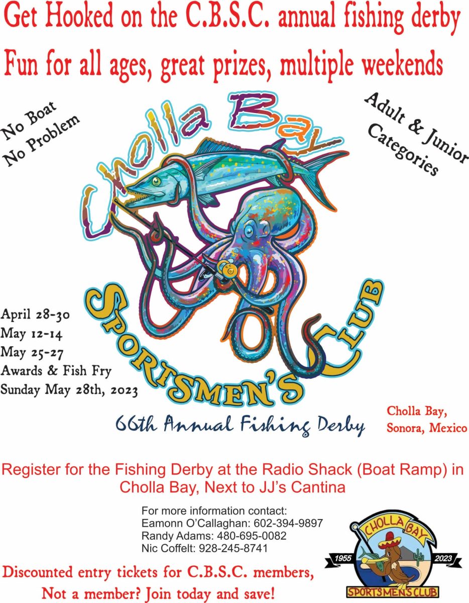 66th-Annual-Fishing-Derby-Cholla-934x1200 Rocky Point Weekend Rundown – Late Spring highlights!