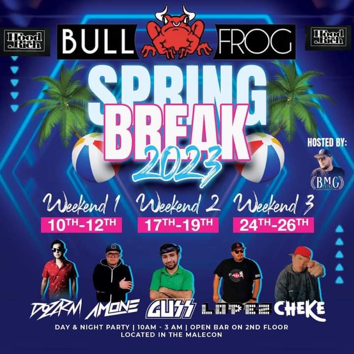 Bull Frog Spring Break Party @ Bull Frog