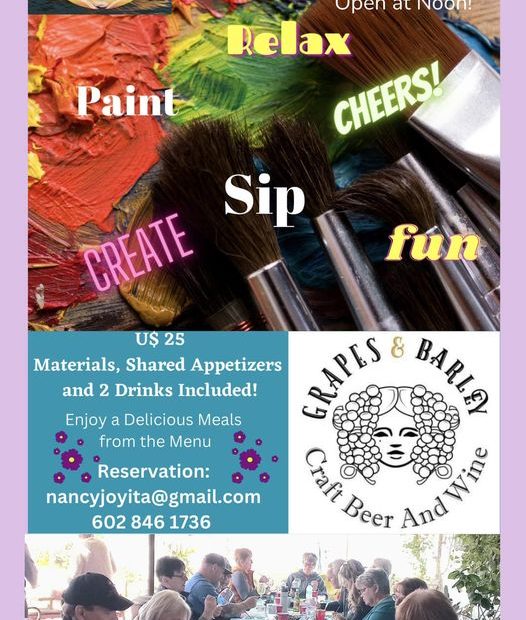 Paint-Sip-Barley-23-526x620 Fathers Day RP Weekend Rundown