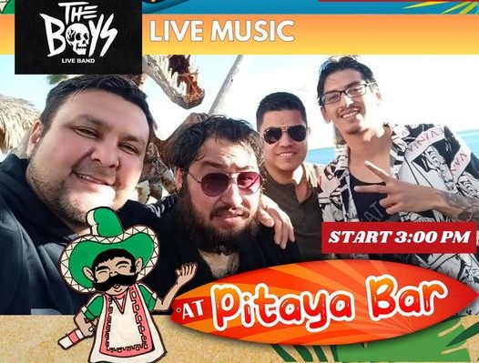 Pitaya-The-Boys-Friday-Apr-21-23 The Boys live @ Pitaya Bar