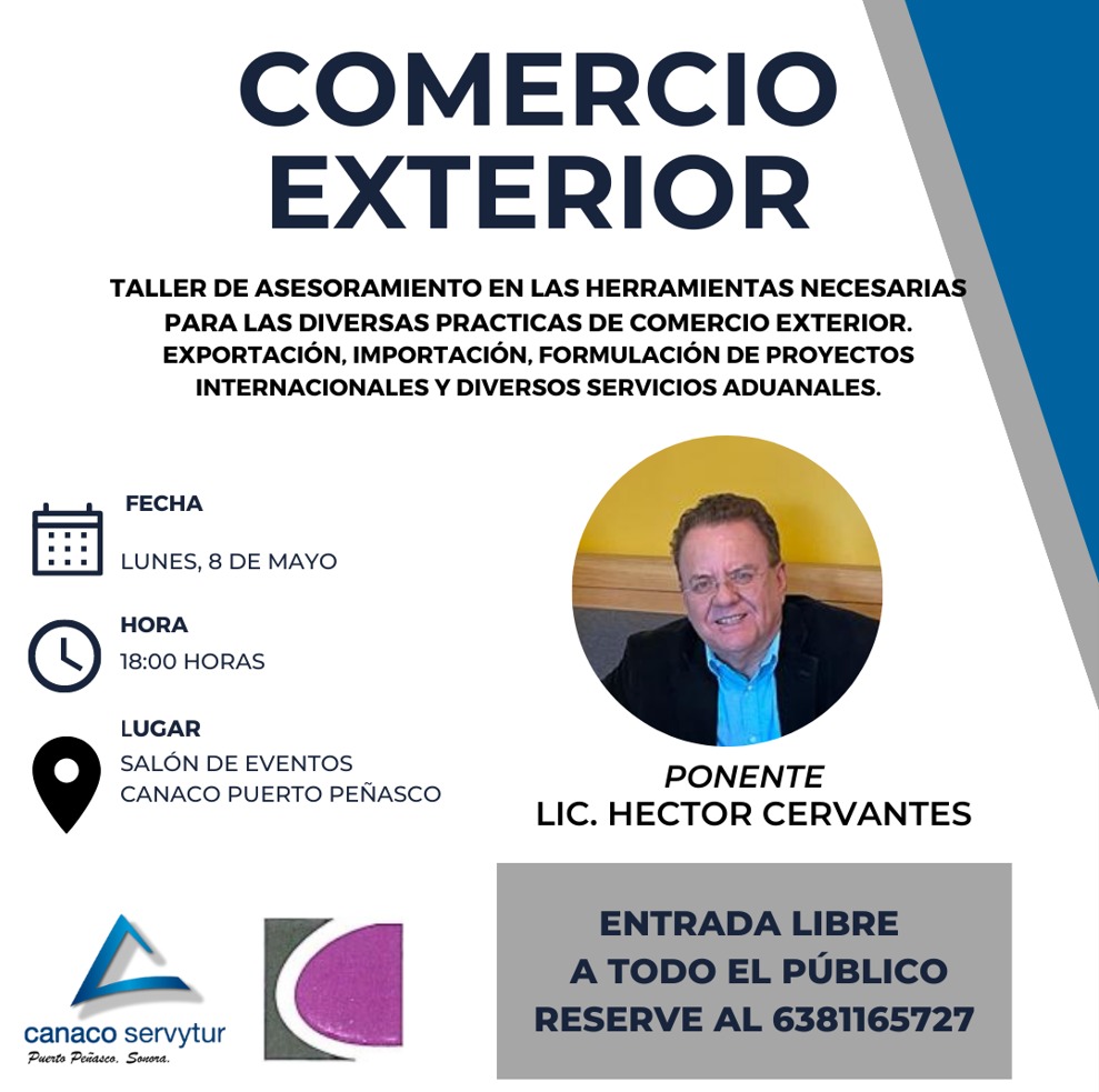 comercio-hector-cervantes-canaco Comercio Exterior - Taller de asesoramiento