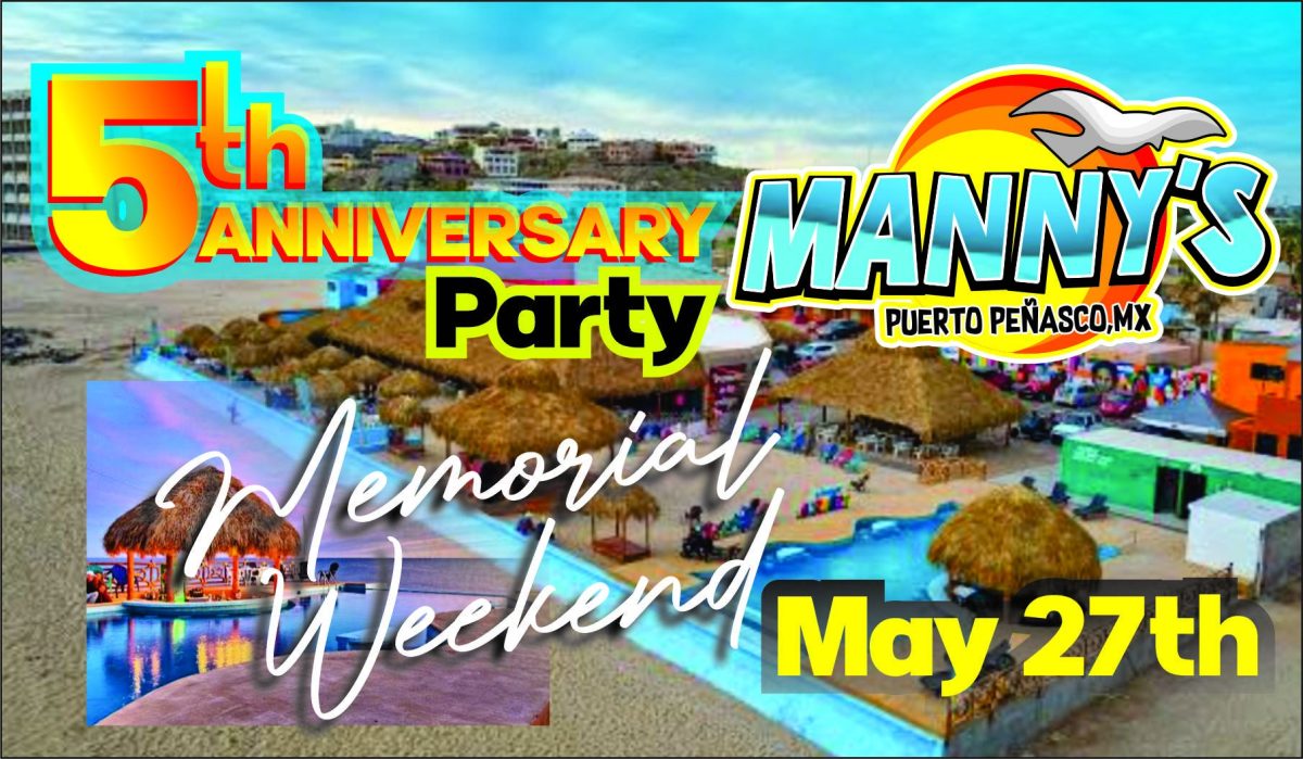 Manny's 5th Anniversary @ Manny's Beach Club - Mirador