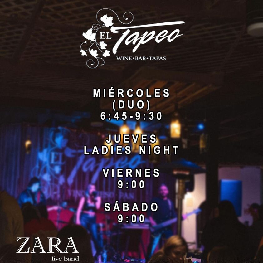 zara-el-tapeo-junio El Tapeo - Zara live band
